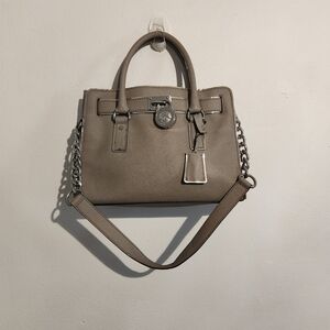 Michael Kors Women Gray Tote Bag